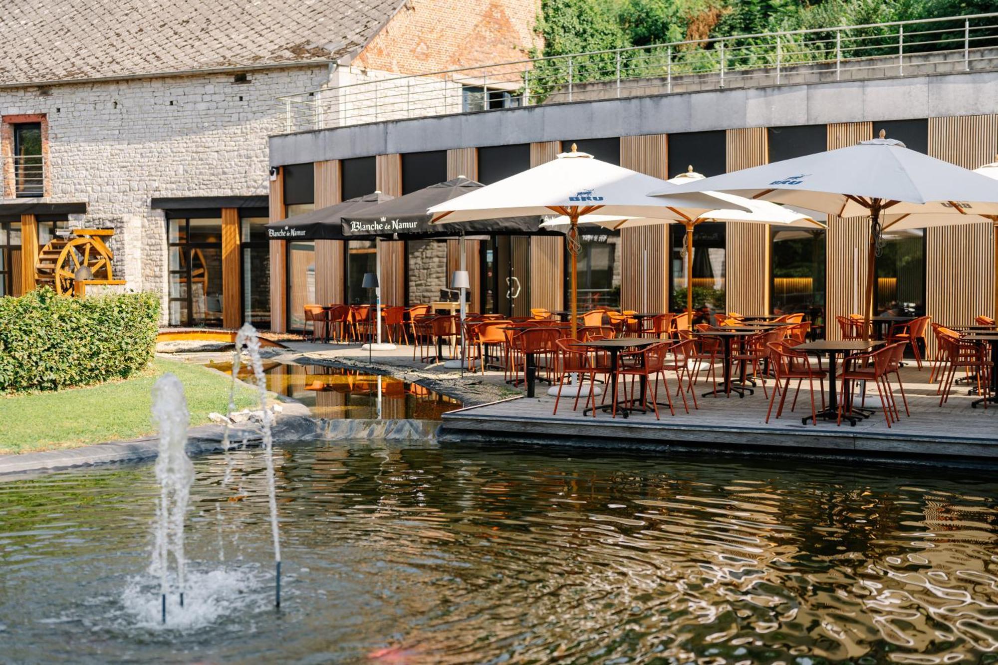 Hotel Les Jardins De La Molignee ดีน็อง ภายนอก รูปภาพ